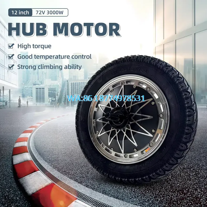Wmwmnu for 12 Inch Bldc Hub Mo - 72V 5000W Hub Motor Kit review and price